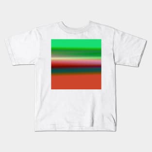 green brown texture art Kids T-Shirt